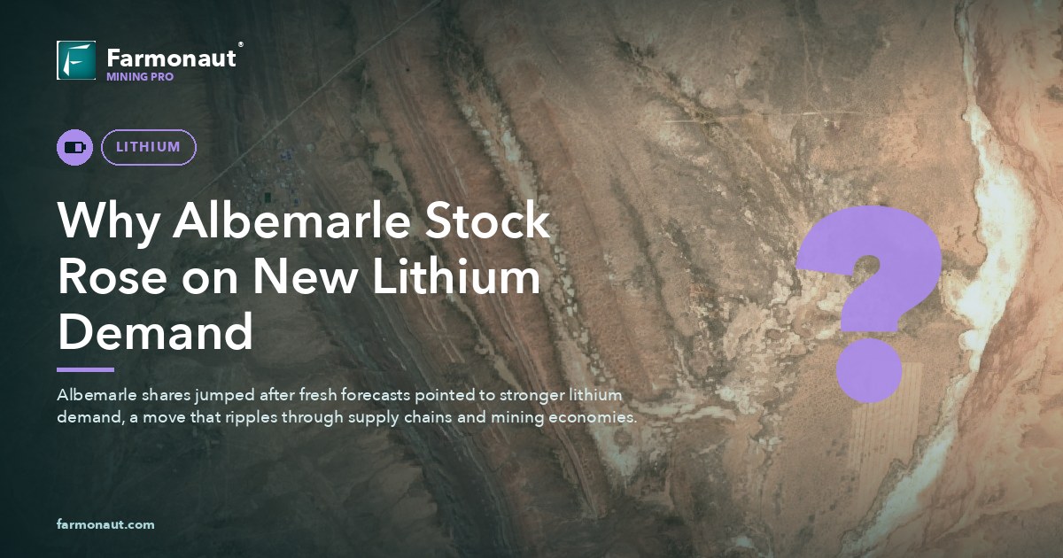 Albemarle Stock Rises On New Lithium Demand Signals 123 Why Albemarle Stock Rose On New Lithium Demand