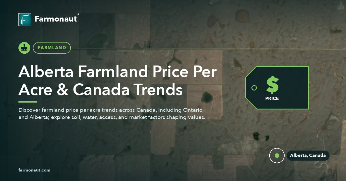 Alberta Farmland Price Per Acre &Amp; Canada Trends