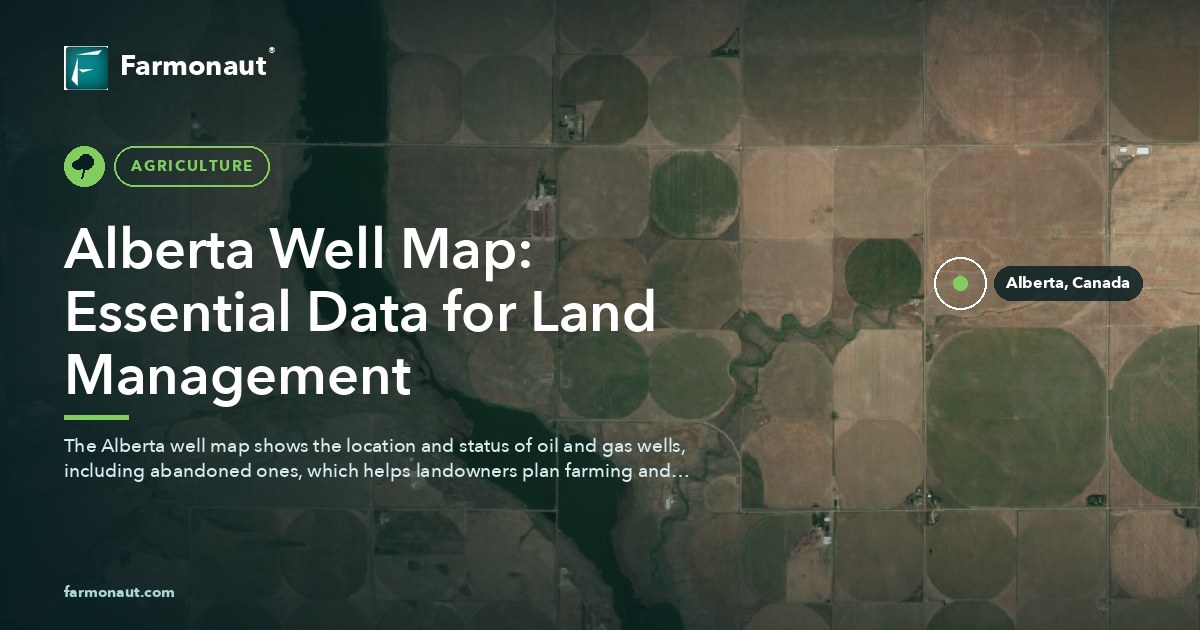 Alberta Well Map: Essential Data For Land Management