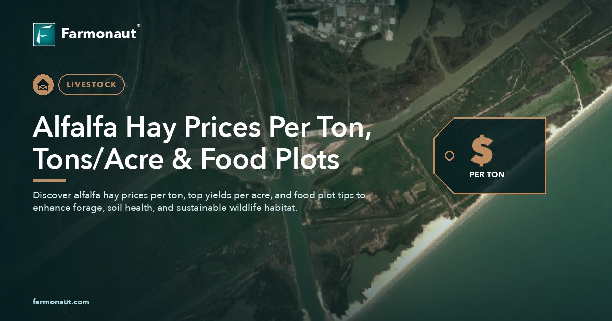 Alfalfa Hay Prices Per Ton, Tons/Acre &Amp; Food Plots