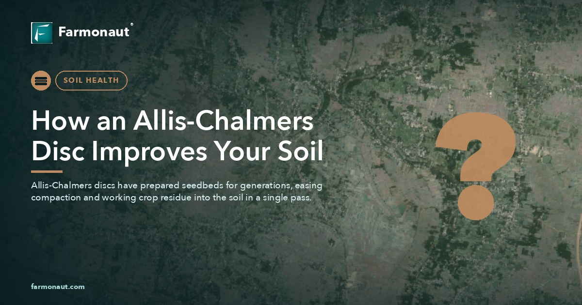 How An Allis-Chalmers Disc Improves Your Soil