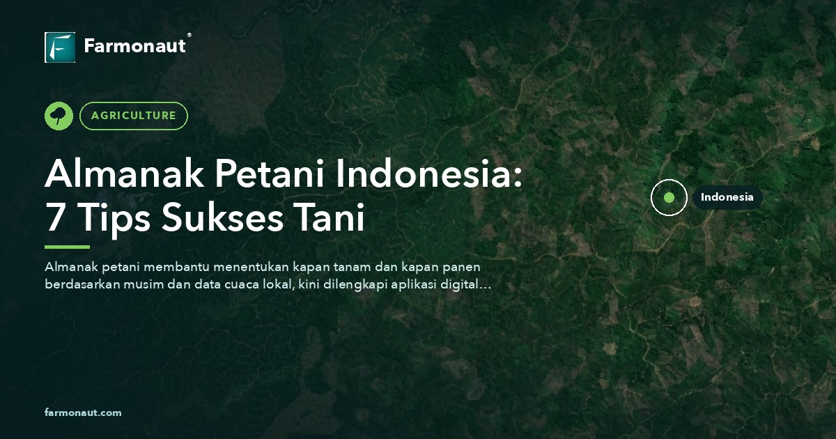 Almanak Petani Indonesia: 7 Tips Sukses Tani