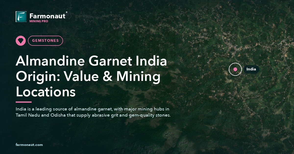 Almandine Garnet India Origin: Value &Amp; Mining Locations 115 Almandine Garnet India Origin: Value &Amp; Mining Locations