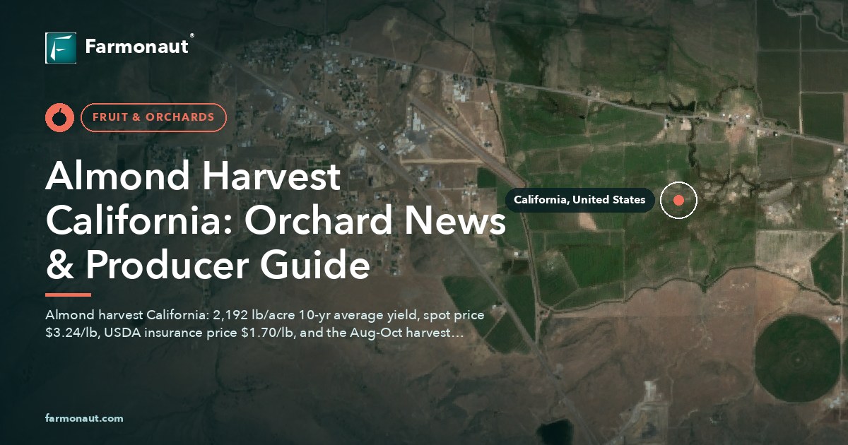 Almond Harvest California: Orchard News &Amp; Producer Guide
