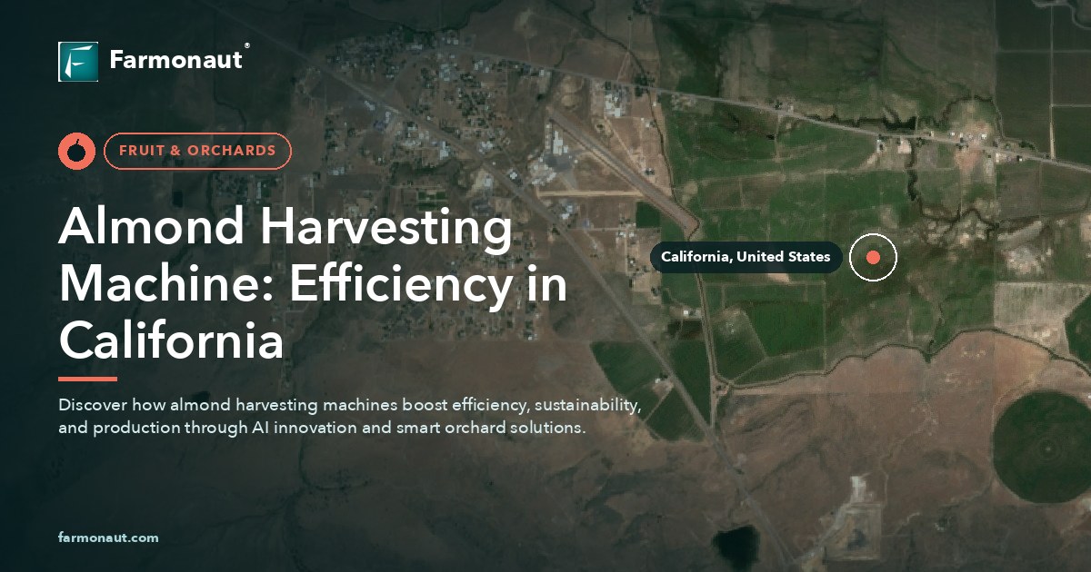 Almond Harvesting Machine: Efficiency In California