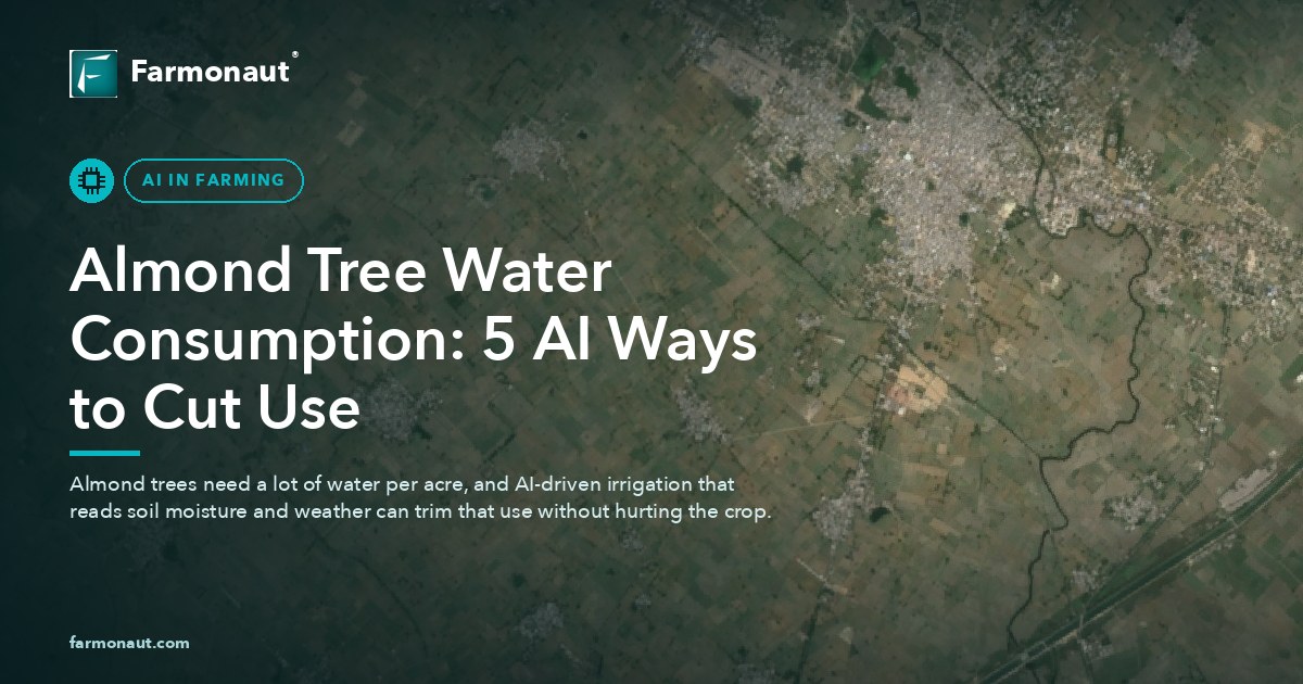 Almond Tree Water Consumption: 5 Ai Ways To Cut Use