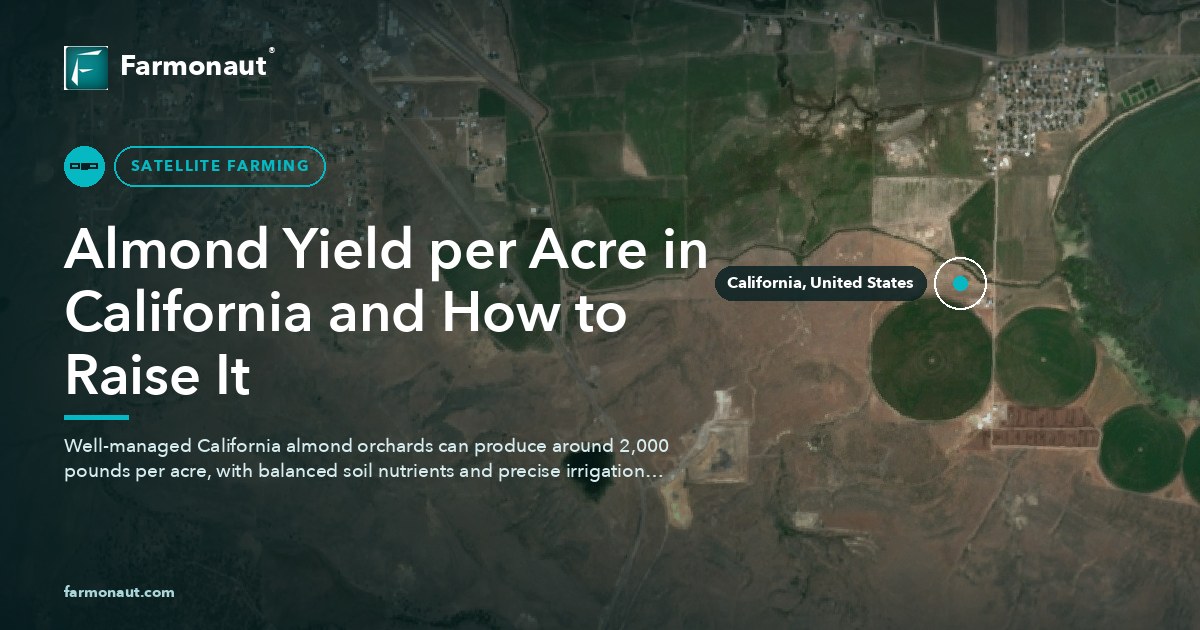 Almond Yield Per Acre In California And How To Raise It