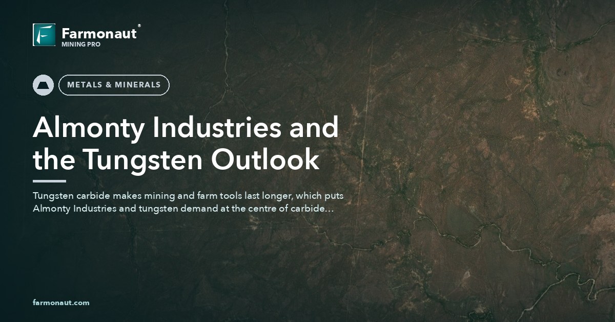Almonty Industries Tungsten Outlook: Carbide Industry News 52 Almonty Industries And The Tungsten Outlook