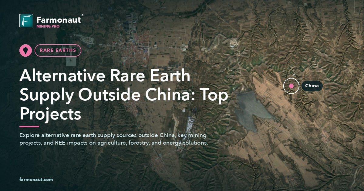 Alternative Rare Earth Supply Outside China: Top Projects 134 Alternative Rare Earth Supply Outside China: Top Projects