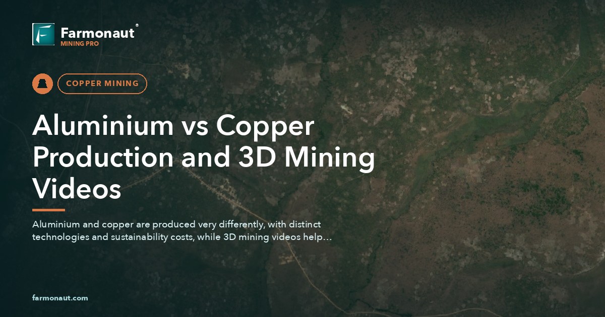 Aluminium Vs Copper Production And 3D Mining Videos