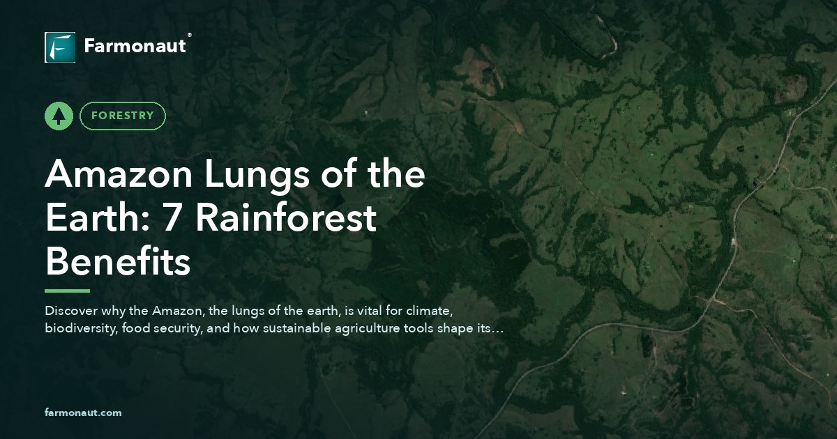 Amazon Lungs Of The Earth: 7 Rainforest Benefits