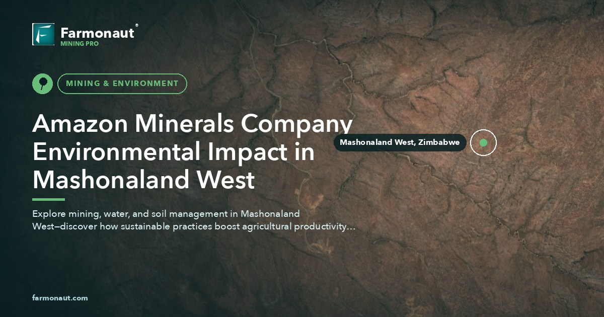 Amazon Minerals Company Environmental Impact In Mashonaland West