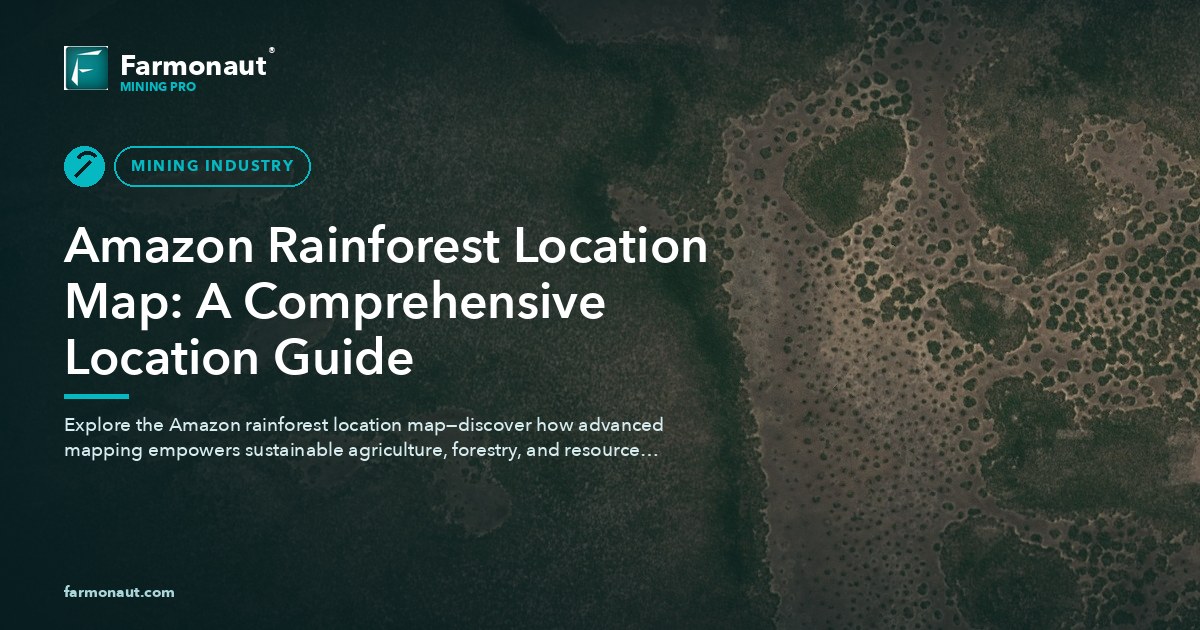 Amazon Rainforest Location Map: A Comprehensive Location Guide