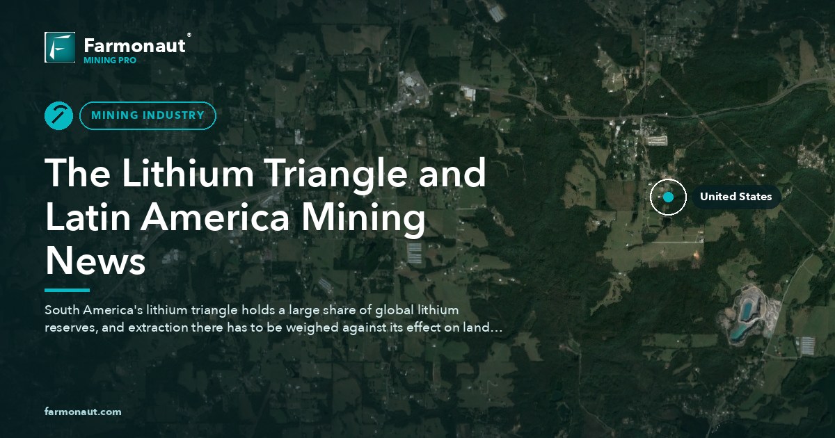 America Vs Nal: Latin America Mining News, Mineral Triangle 45 The Lithium Triangle And Latin America Mining News