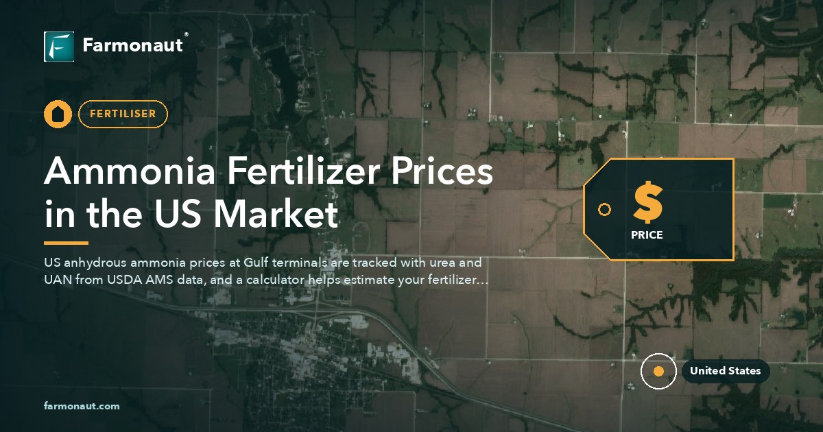 Ammonia Fertilizer Prices In The Us Market