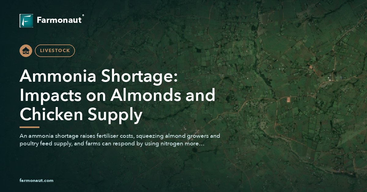Ammonia Shortage: Impacts On Almonds And Chicken Supply
