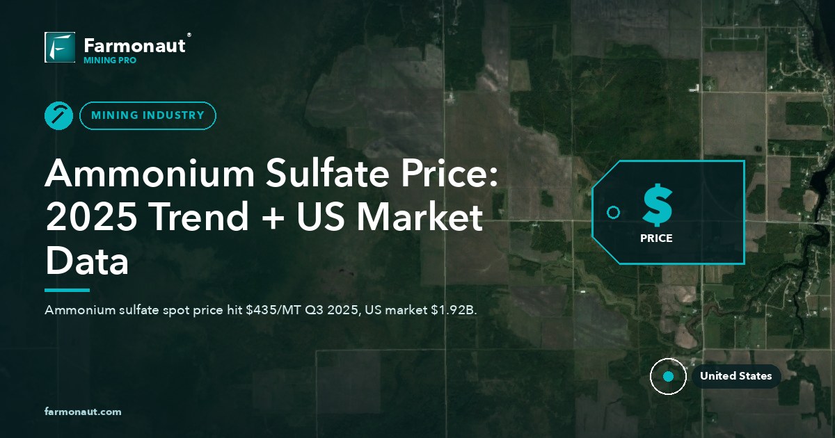 Ammonium Sulfate Price: 2025 Trend + Us Market Data