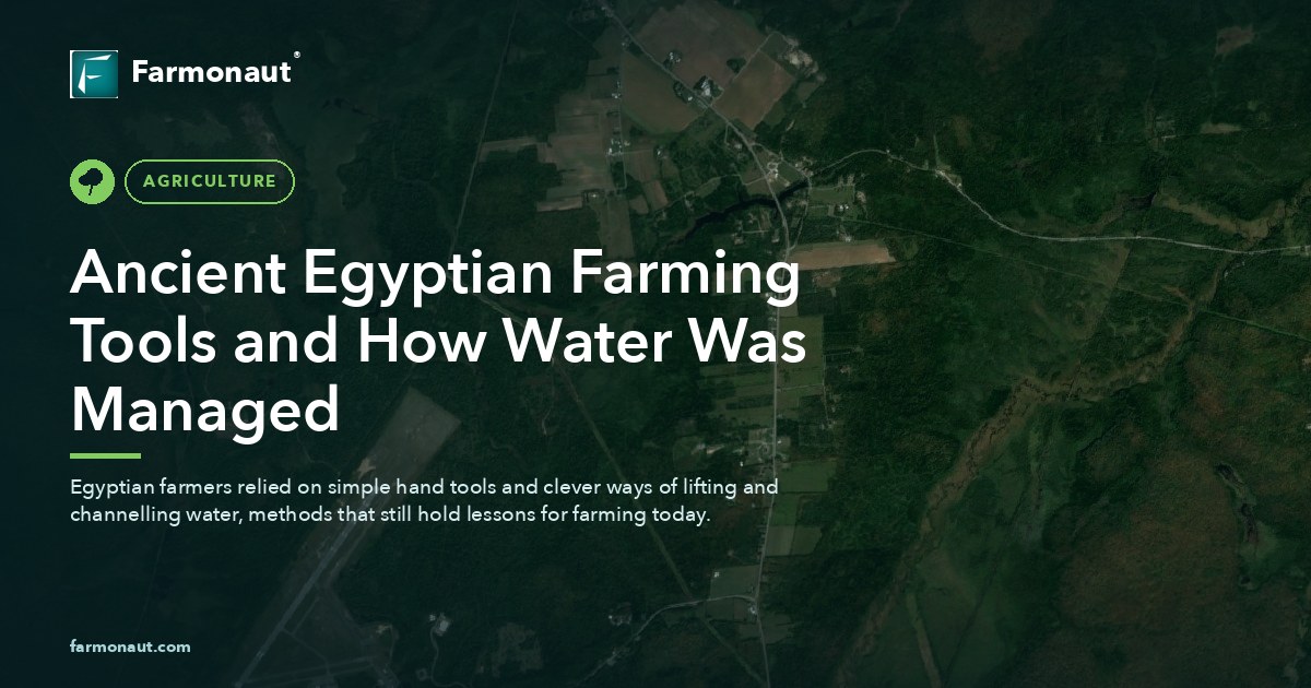 Ancient Egyptian Farming Tools And How Water Was Managed