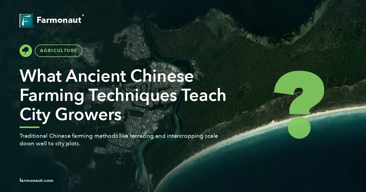 What Ancient Chinese Farming Techniques Teach City Growers