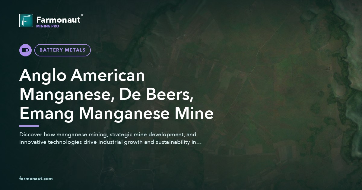 Anglo American Manganese, De Beers, Emang Manganese Mine