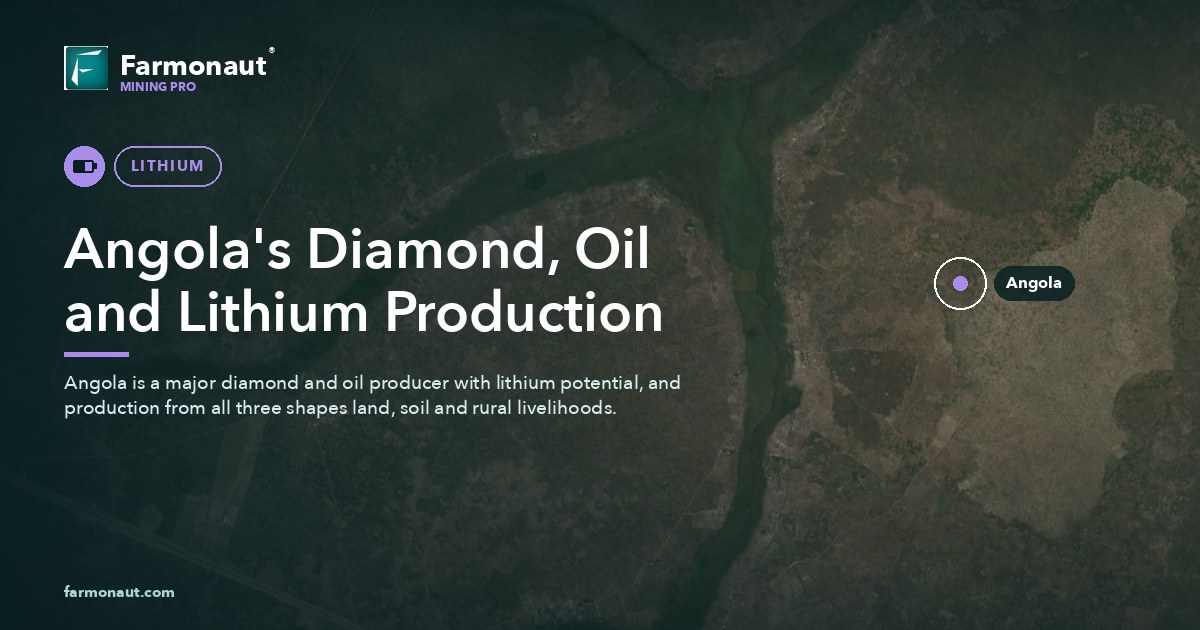 Angola Diamond Production, Oil, Gas, Lithium Stats 39 Angola'S Diamond, Oil And Lithium Production