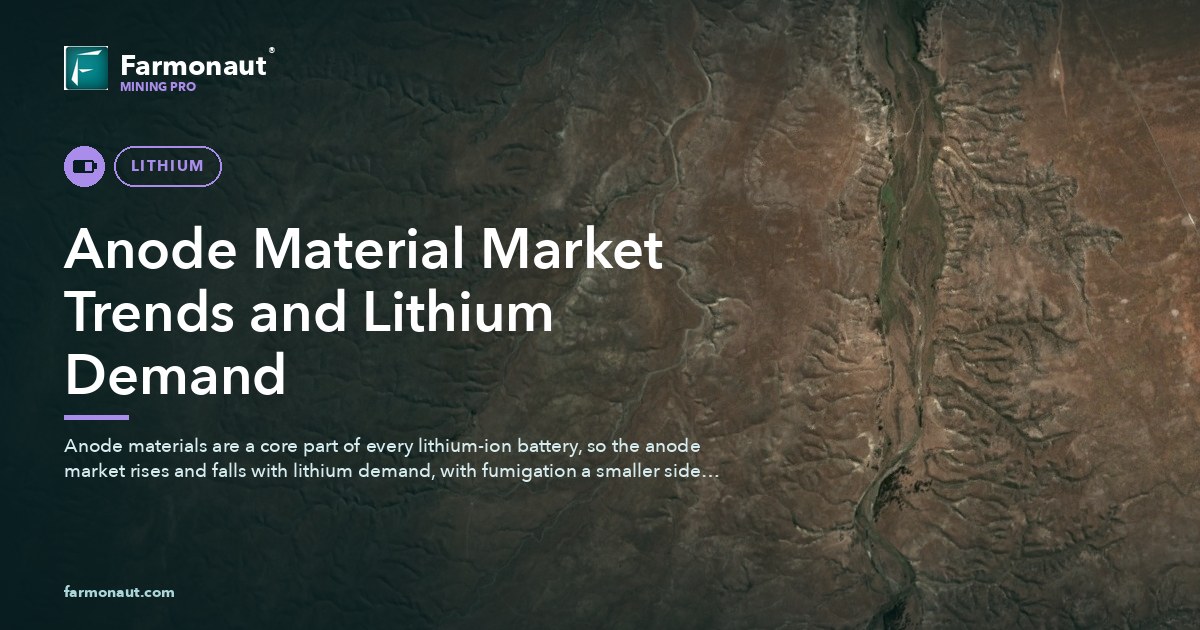 Anode Material Market Trends And Lithium Demand