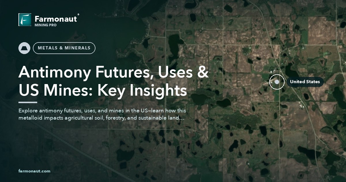 Antimony Futures, Uses &Amp; Us Mines: Key Insights