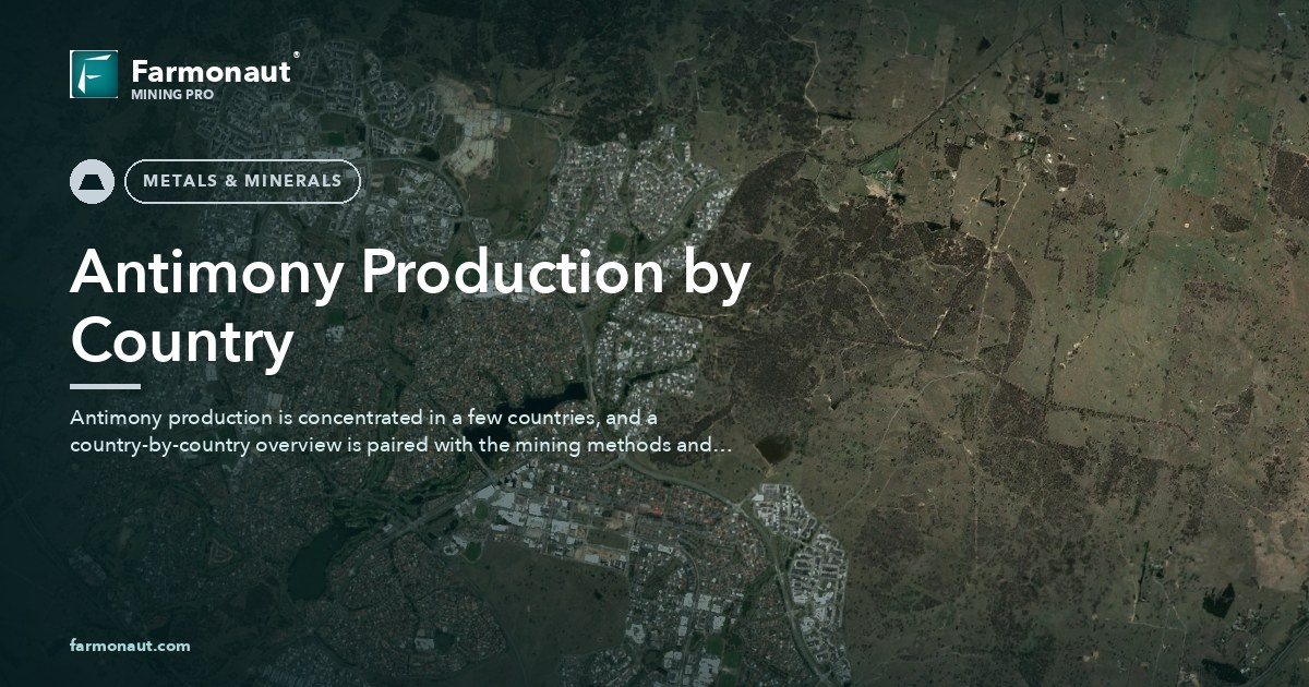 Antimony Production By Country: 2025 Key Insights 35 Antimony Production By Country