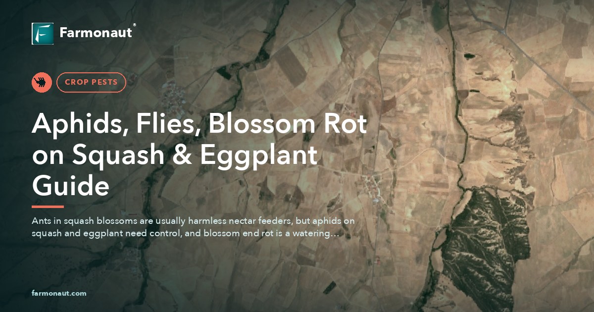 Aphids, Flies, Blossom Rot On Squash &Amp; Eggplant Guide