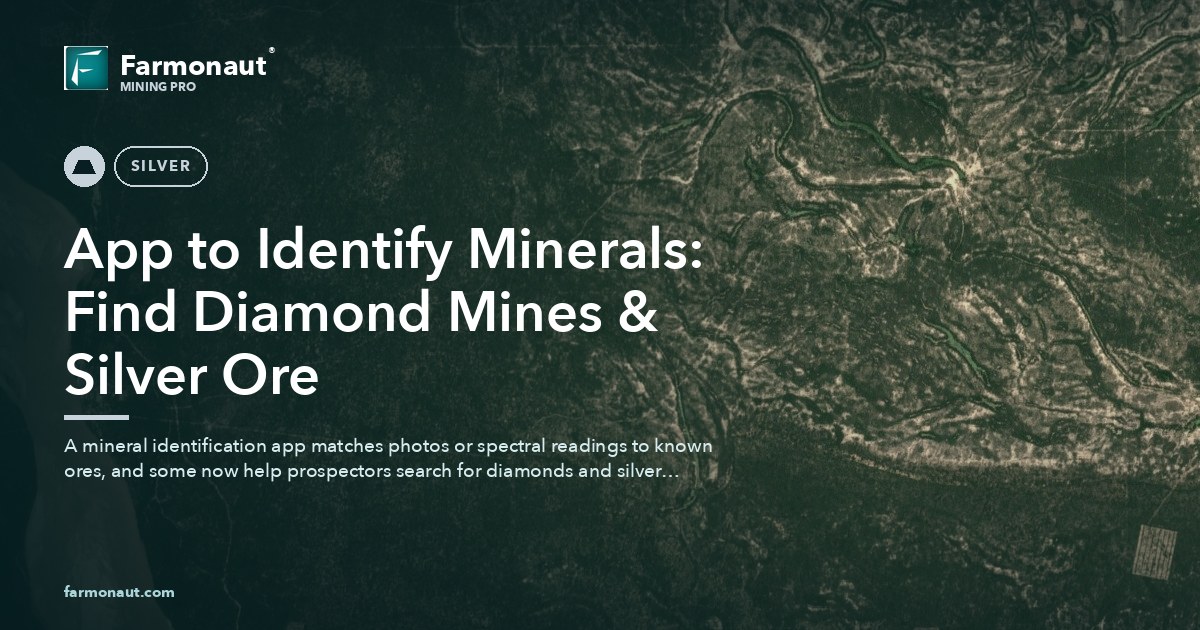 App To Identify Minerals: Find Diamond Mines &Amp; Silver Ore