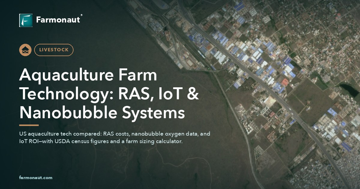 Aquaculture Farm Technology: Ras, Iot &Amp; Nanobubble Systems