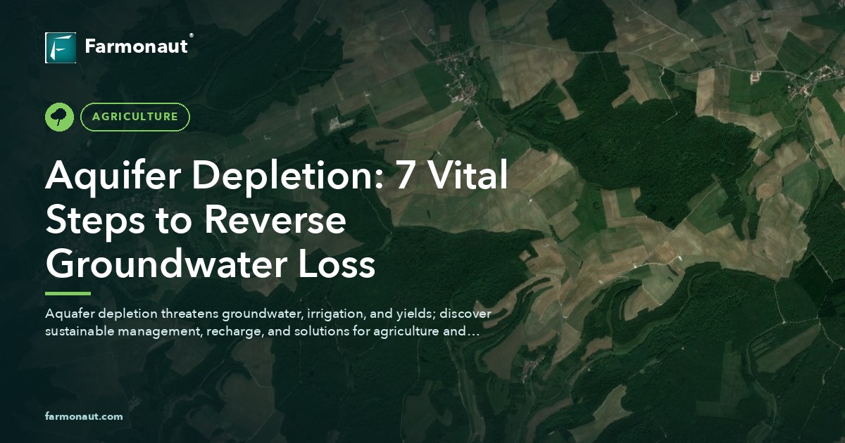 Aquifer Depletion: 7 Vital Steps To Reverse Groundwater Loss