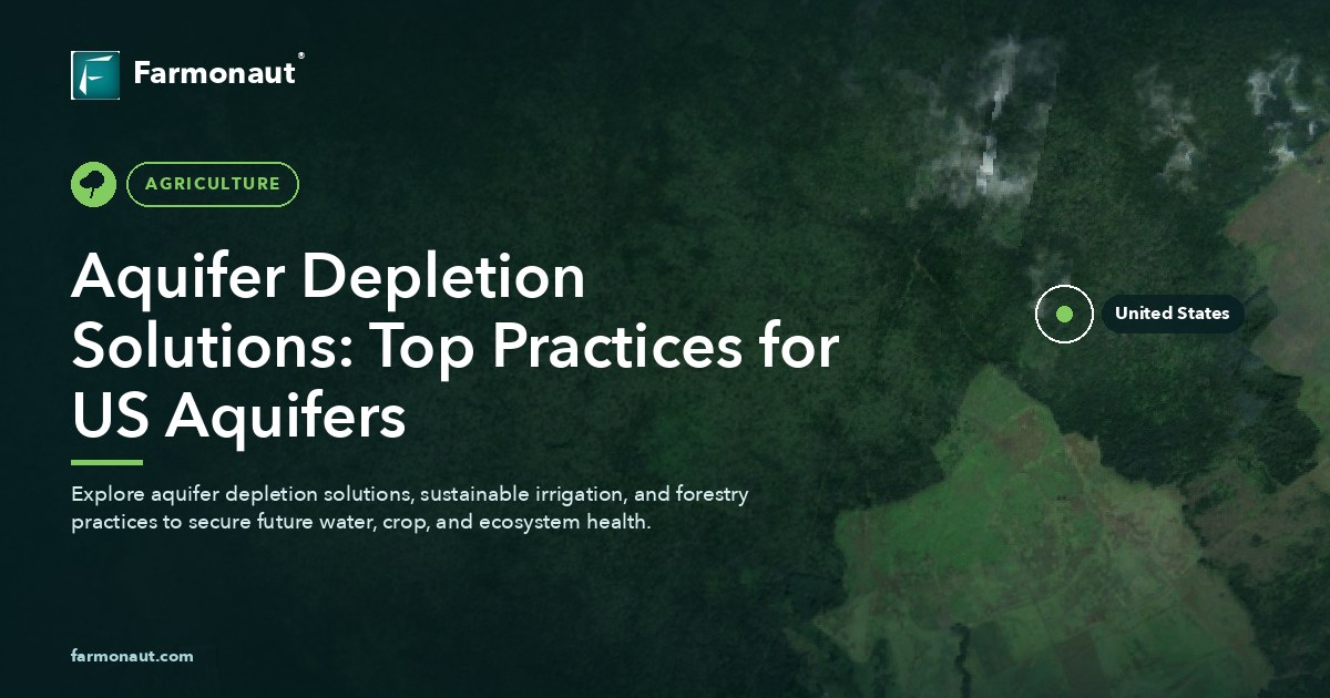 Aquifer Depletion Solutions: Top Practices For Us Aquifers