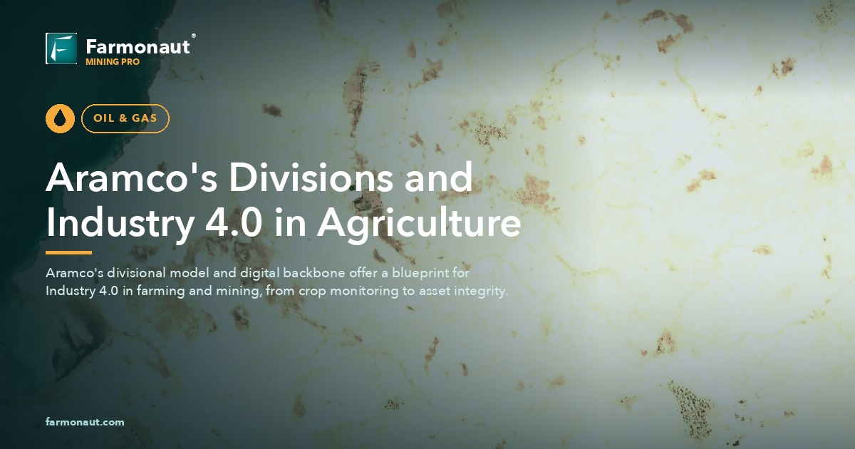 Aramco'S Divisions And Industry 4.0 In Agriculture