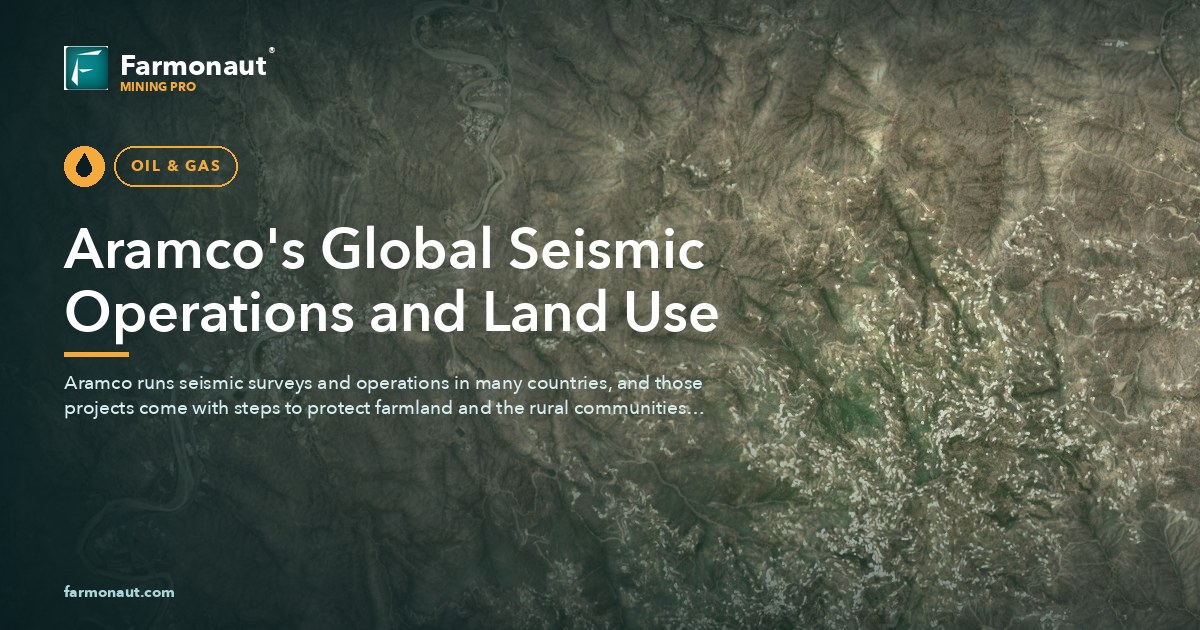 Aramco'S Global Seismic Operations And Land Use