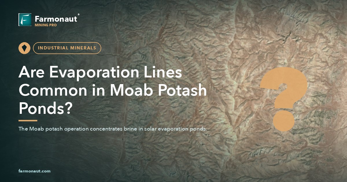Are Evaporation Lines Common? Moab Potash Pond Control 29 Are Evaporation Lines Common In Moab Potash Ponds?