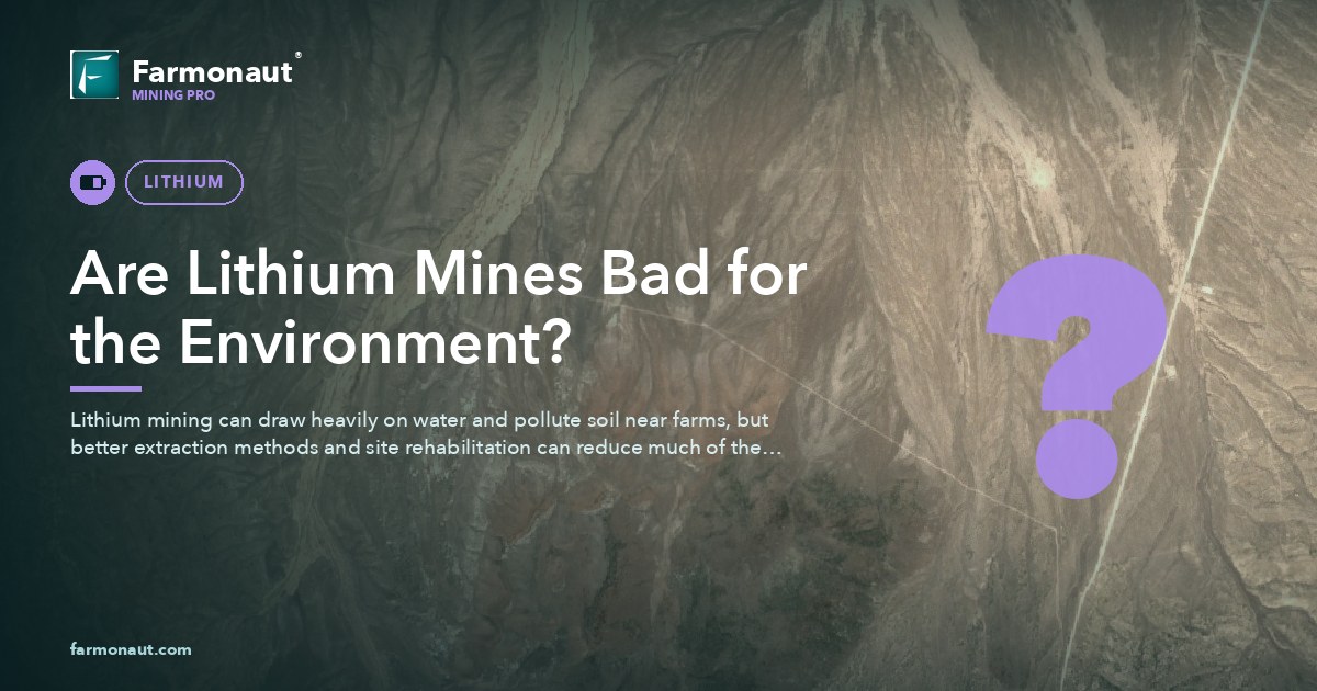 Are Lithium Mines Bad For The Environment?