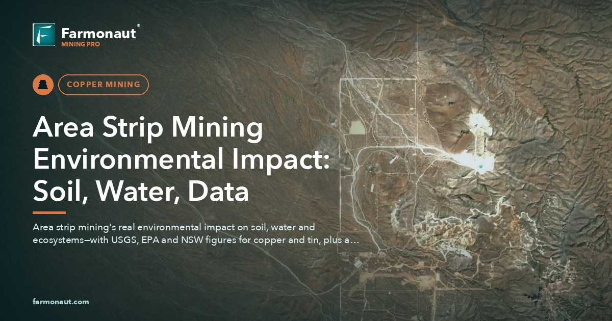 Area Strip Mining Environmental Impact: Soil, Water, Data