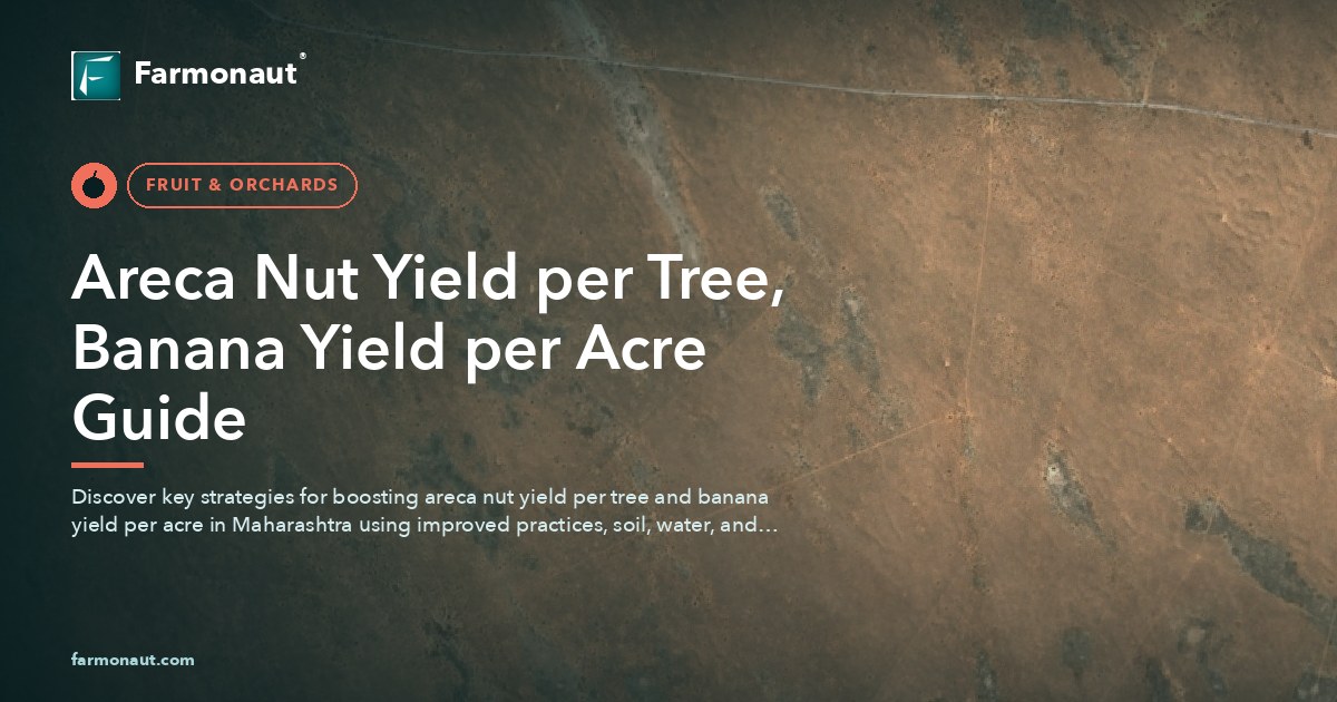Areca Nut Yield Per Tree, Banana Yield Per Acre Guide