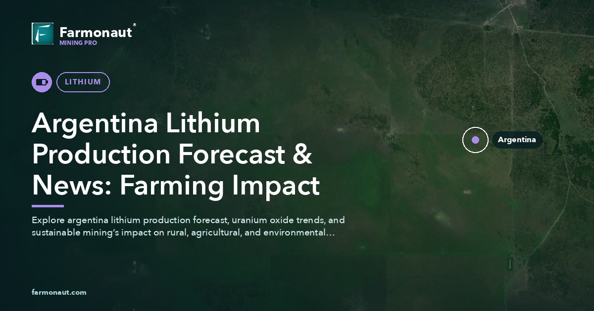 Argentina Lithium Production Forecast &Amp; News: Farming Impact 112 Argentina Lithium Production Forecast &Amp; News: Farming Impact