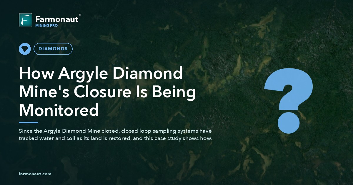 Argyle Diamond Mine Closed: Closed Loop Sampling System Insights 23 How Argyle Diamond Mine'S Closure Is Being Monitored