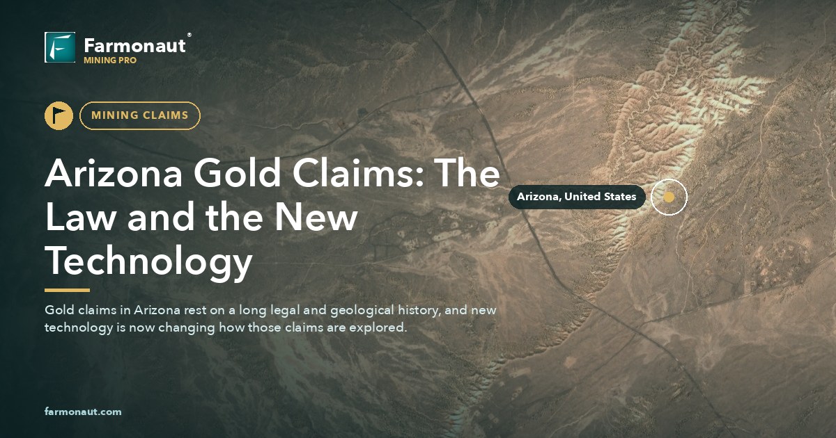 Arizona Gold Claims: The Law And The New Technology