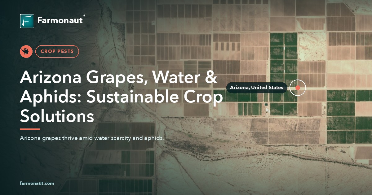 Arizona Grapes, Water &Amp; Aphids: Sustainable Crop Solutions