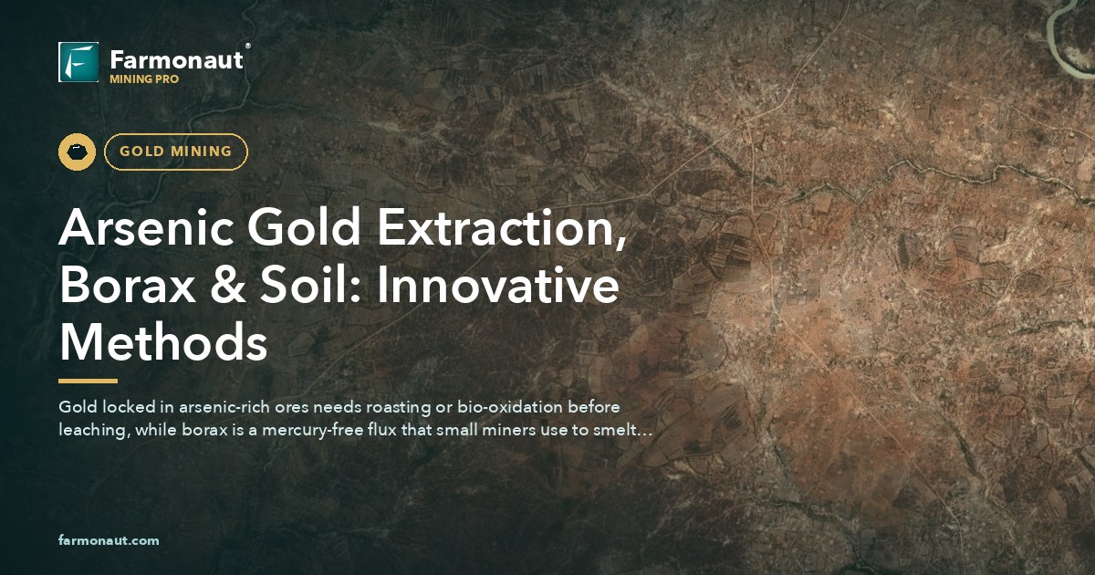 Arsenic Gold Extraction, Borax &Amp; Soil: Innovative Methods