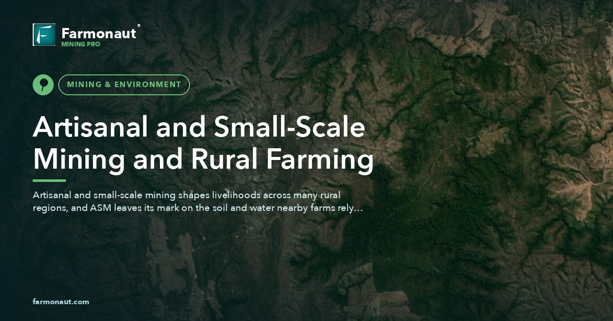 Artisanal And Small-Scale Mining And Rural Farming