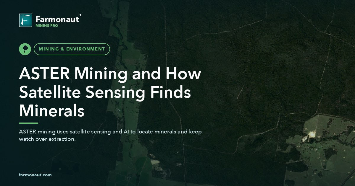 Aster Mining And How Satellite Sensing Finds Minerals