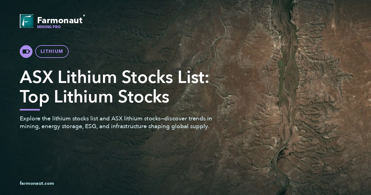 Asx Lithium Stocks List: Top Lithium Stocks