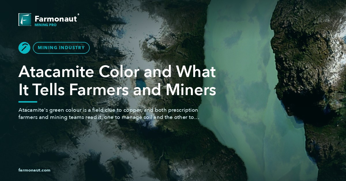 Atacamite Color And What It Tells Farmers And Miners