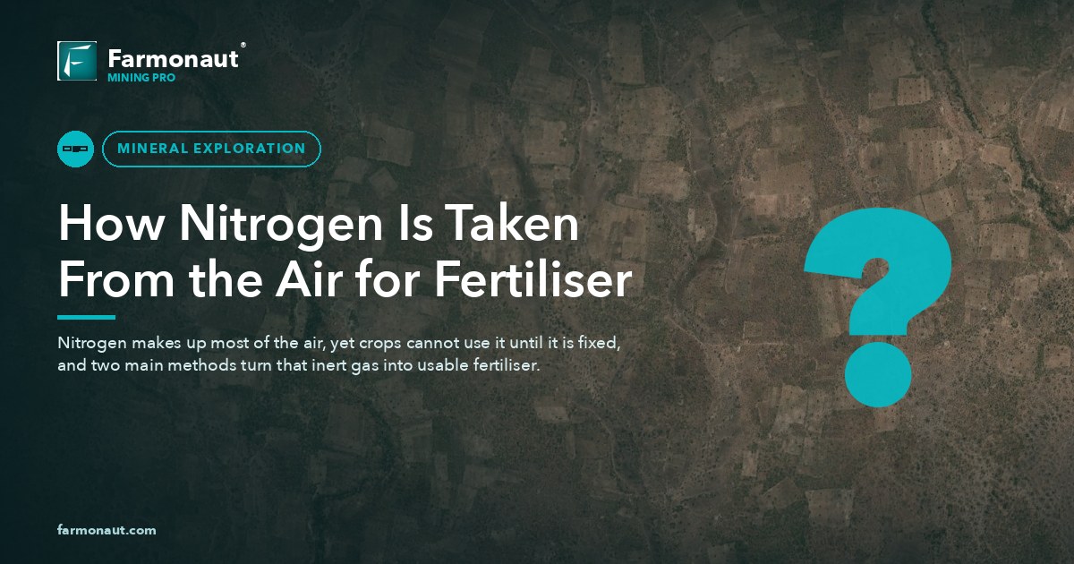 How Nitrogen Is Taken From The Air For Fertiliser