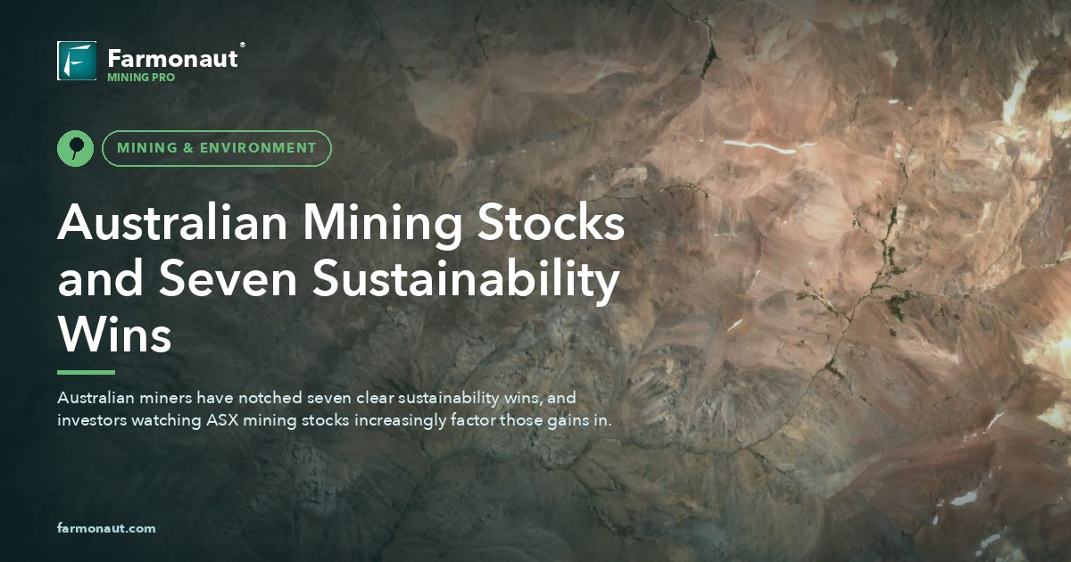 Aus Mining: 7 Sustainable Wins In Mines &Amp; Aus Stocks 13 Australian Mining Stocks And Seven Sustainability Wins
